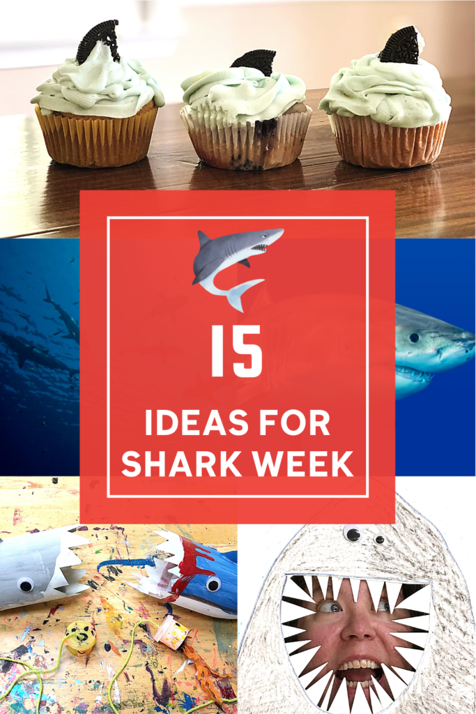 Shark week activities for Pinterest