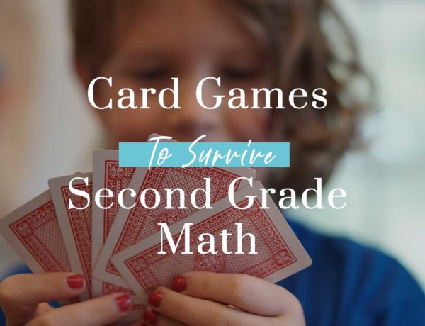 card games to teach first and second grade math